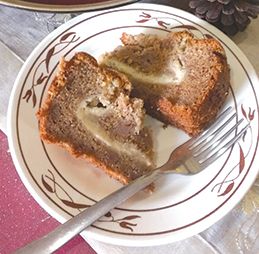 Cream Cheese Chocolate Chip Banana Bread Coffee Cake