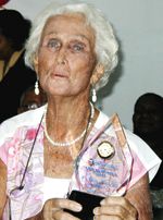 Dr. Vivian Child is SVG’s Unsung Hero for 2005