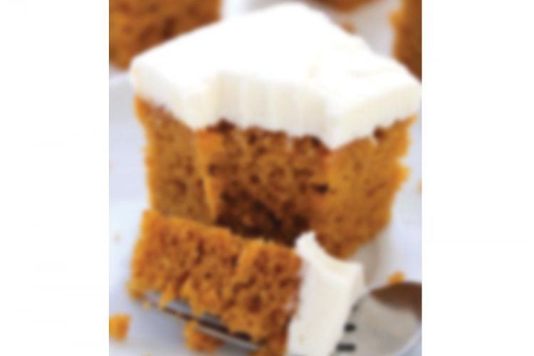 Pumpkin Cake with Cream Cheese Frosting