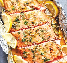 Honey Garlic Butter Salmon