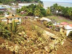 BYERA HOUSES DAMAGED