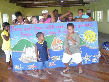 Bequia community keeping the island clean and green