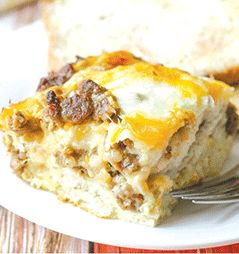 Biscuit Egg Casserole