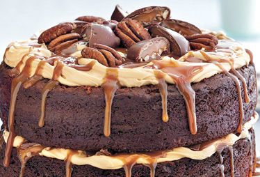 Chocolate Turtle Cake