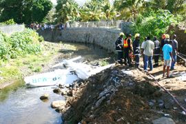 Cessna airplane crashes at Arnos Vale