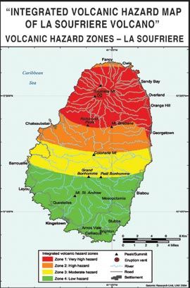 A Detailed Look at the Volcanic Hazard Zones