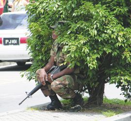 FIU, Local Police Force conduct joint operation in Kingstown