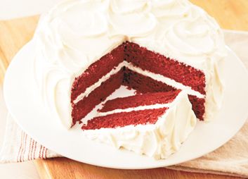 Red Velvet Cake with Cream Cheese Frosting