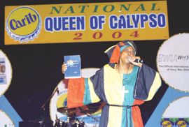 No female Queen of Calypso