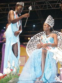 Mayreau lass wears Miss SVG crown