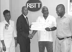 RBTT makes Carnival donation