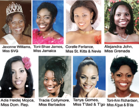 Meet Miss Carival Contestants