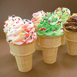 Ice cream  cone cupcakes