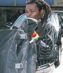 REGGAE STAR ARRESTED