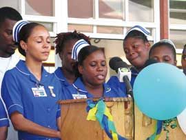 NURSES GET NEW WING