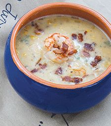 Sweet Corn and Shrimp Chowder