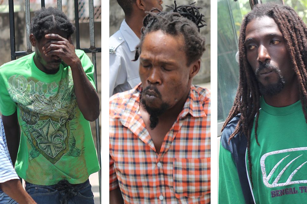 Trio remanded on  marijuana possession, trafficking charges