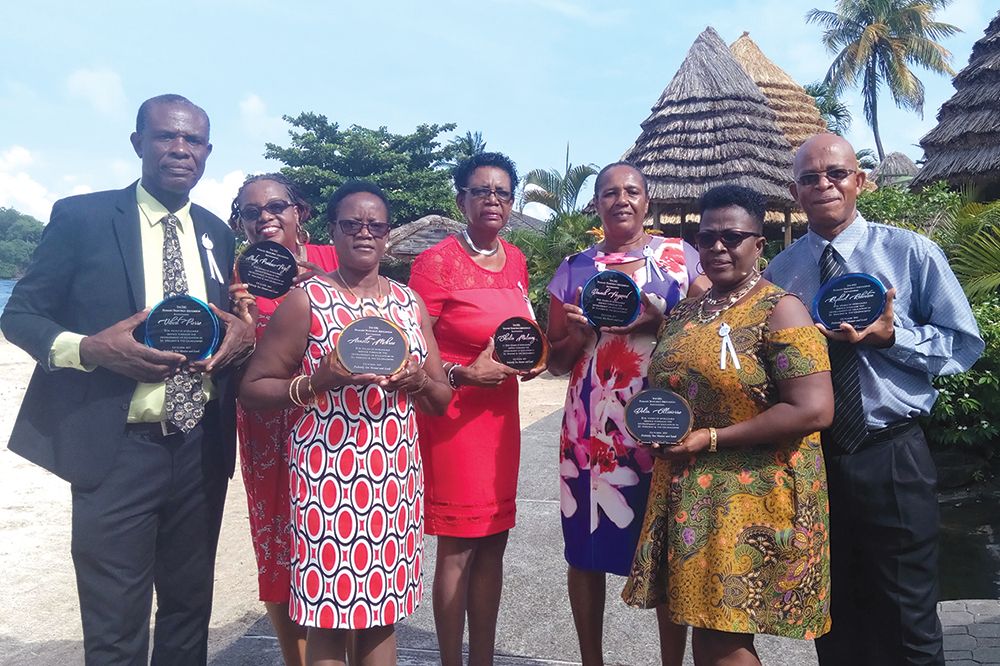 Past primary school principals honoured for years of service