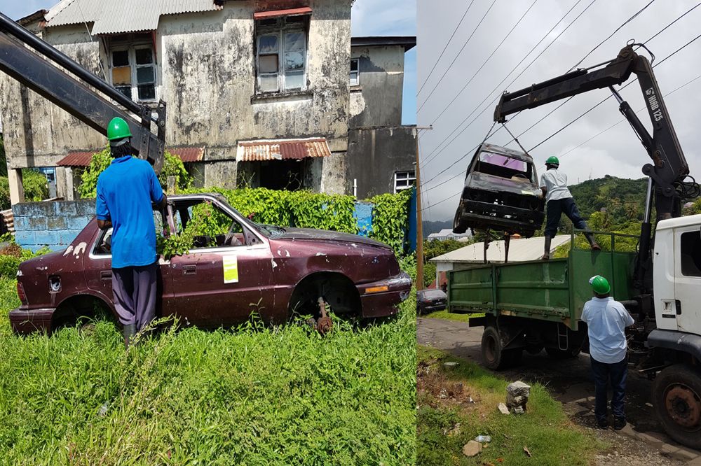 Over 100 derelict vehicles removed by the authorities so far