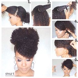 Natural hair styles