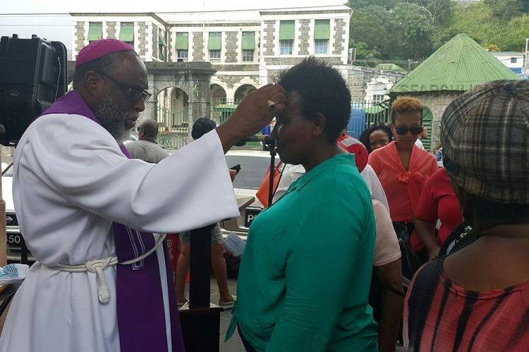 Vincentians attend Ash Wednesday Service ( including video)