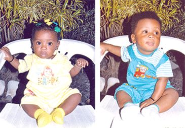 Happy birthday to sweet and adorable twins