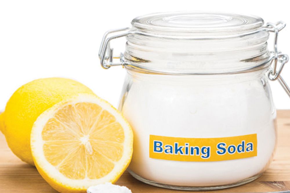 Lemon/Lime and Baking Soda Scrub