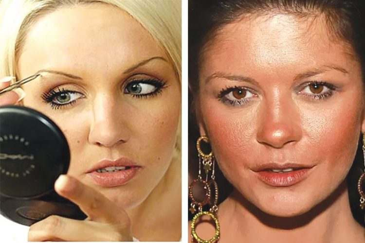 Make-up trends of yesteryear