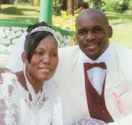 Congratulations to Verna and Terrance celebrating their third wedding anniversary