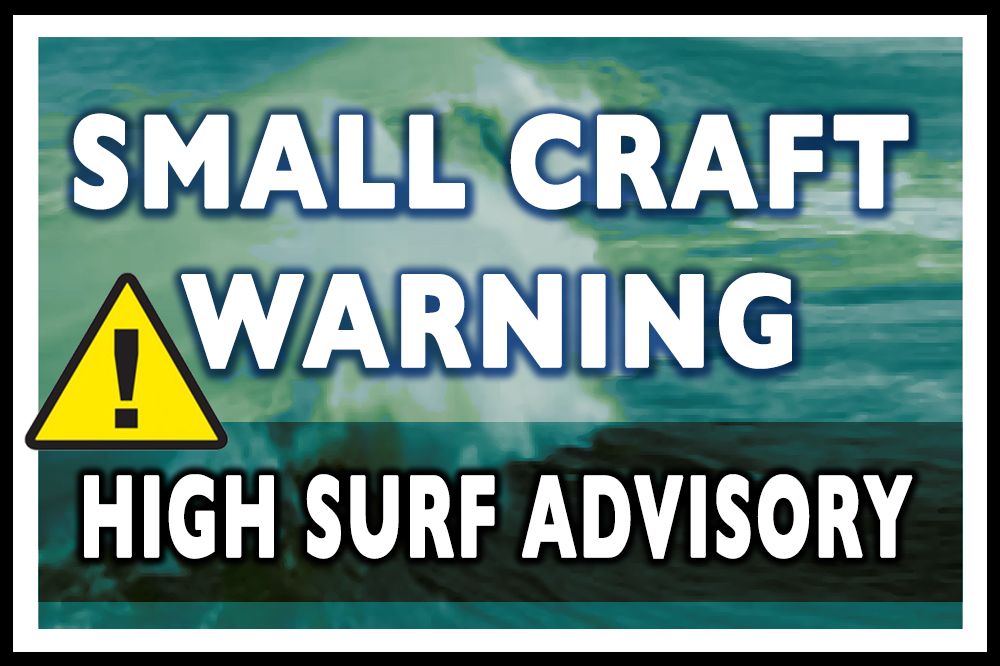 Small Craft Warning and High Surf Advisory issued for SVG