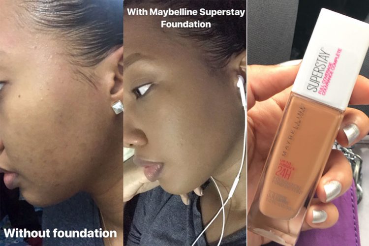 The Maybelline  Superstay  Foundation