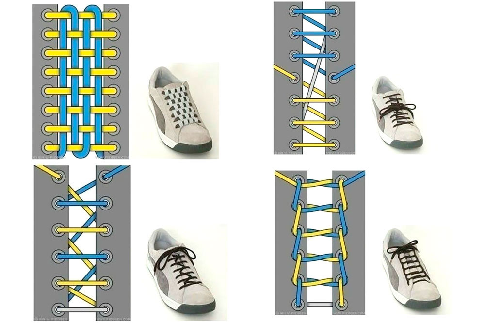 Shoe Lace  patterns