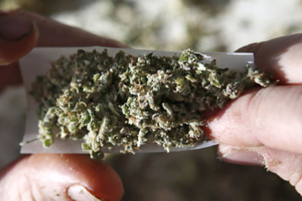 ‘Just one small spliff’ says man fined for marijuana