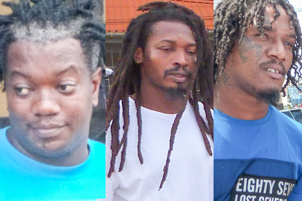 No hope of bail for trio on a host of criminal charges