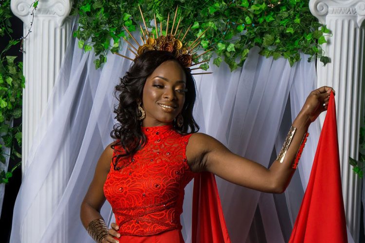 Miss Metrocint General Insurance Co. Ltd. Sylvorn Lavia  Nemesis- Goddess of Retribution Miss SVG 2019