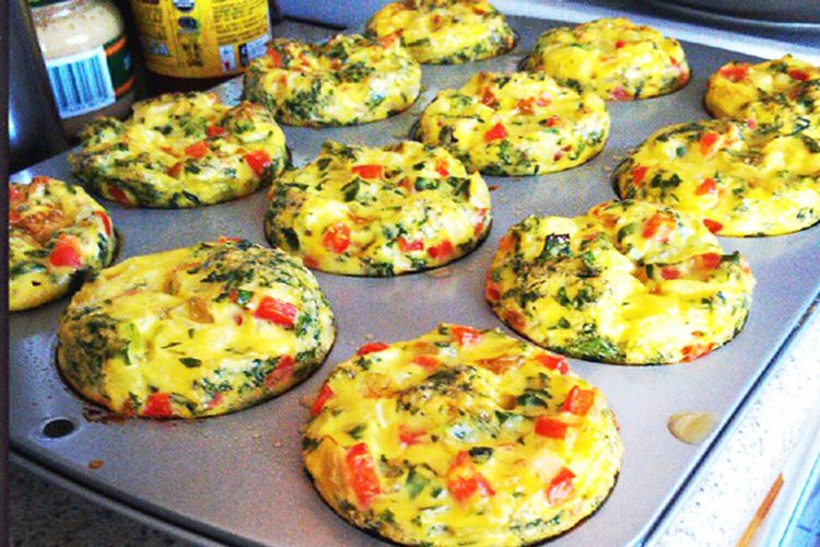 Crustless Breakfast Mini-Quiches