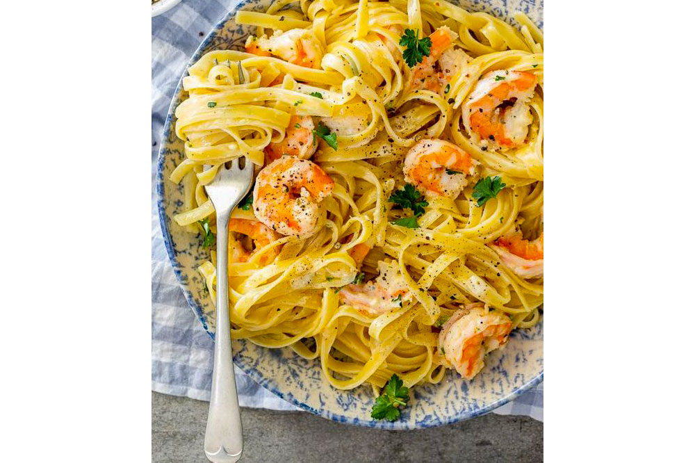 Shrimp  Alfredo