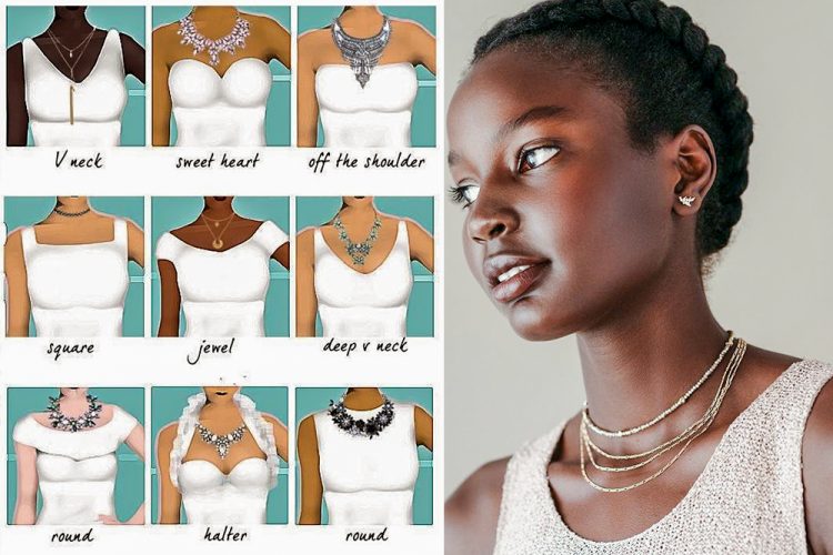 How to choose a necklace for your neckline