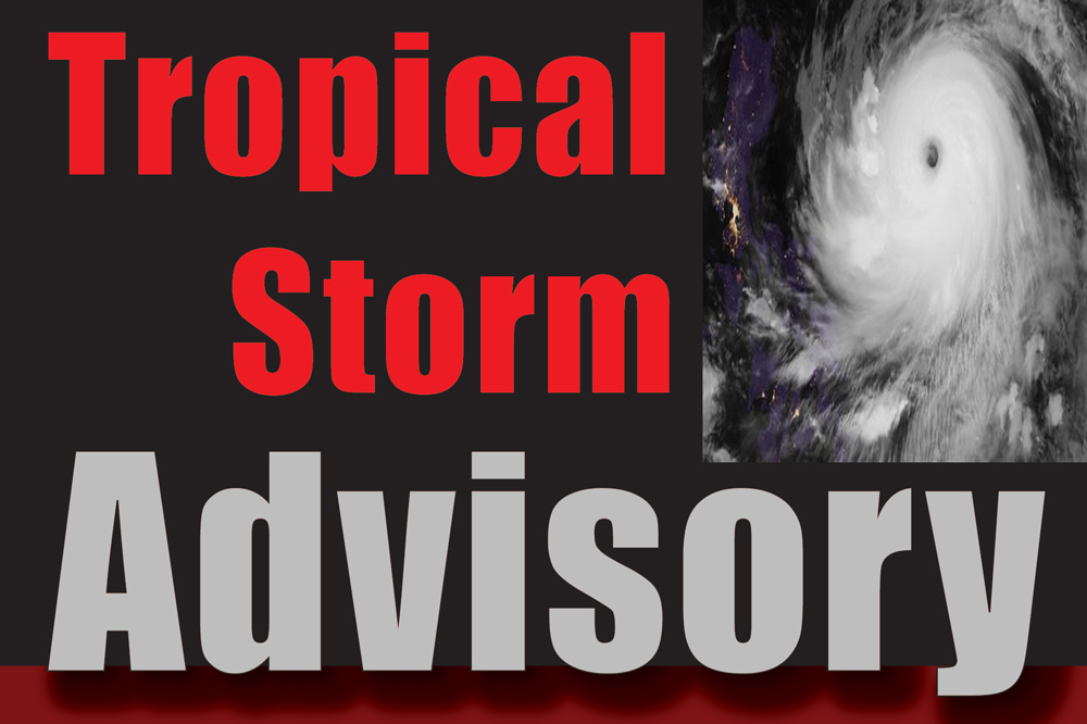 Tropical Storm Warning in Effect for SVG, National Shut Down Declared  