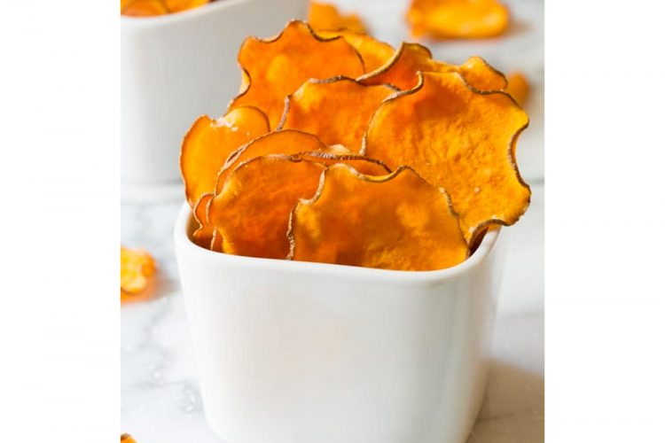 Baked Sweet Potato chips