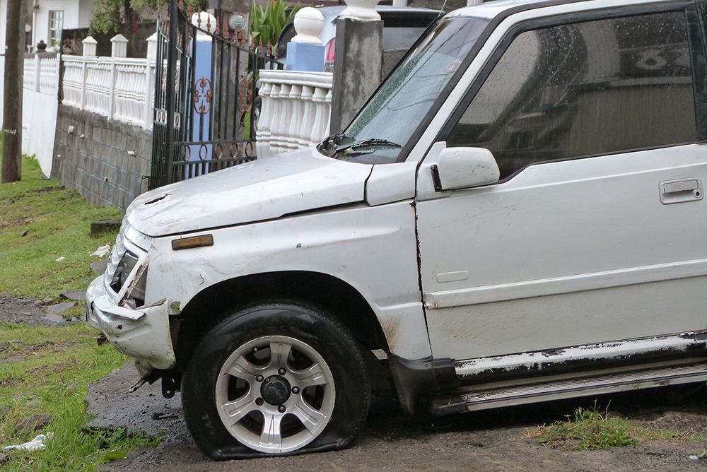 Vendor dies after being struck by jeep