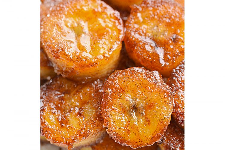 Pan Fried  Cinnamon Banana