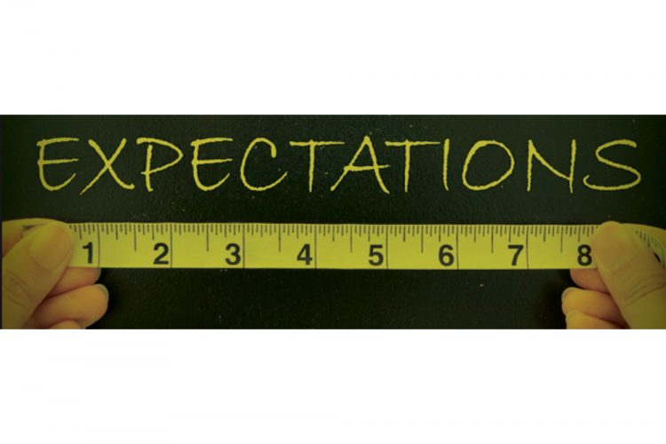 Managing  expectations in life