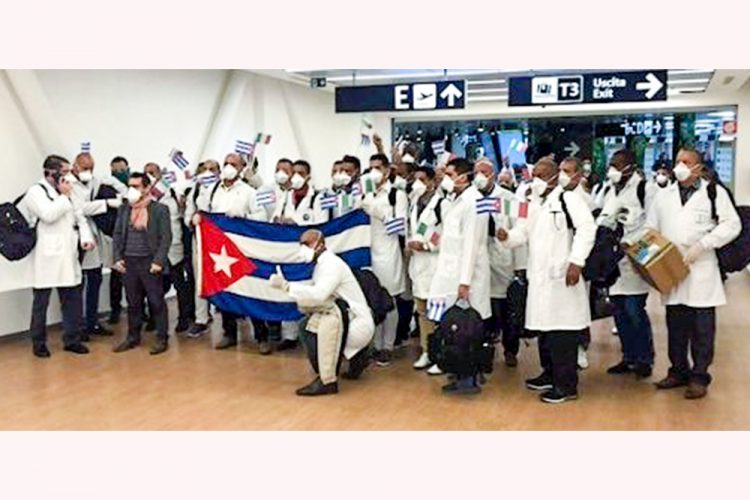 The Cuban ‘White- Coat Army’ to the rescue