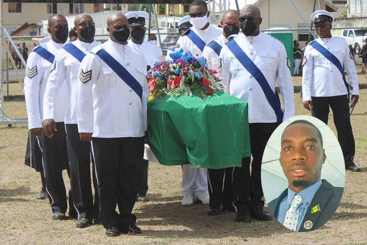 Sergeant 209 Philbert Gregory Chambers’ final farewell