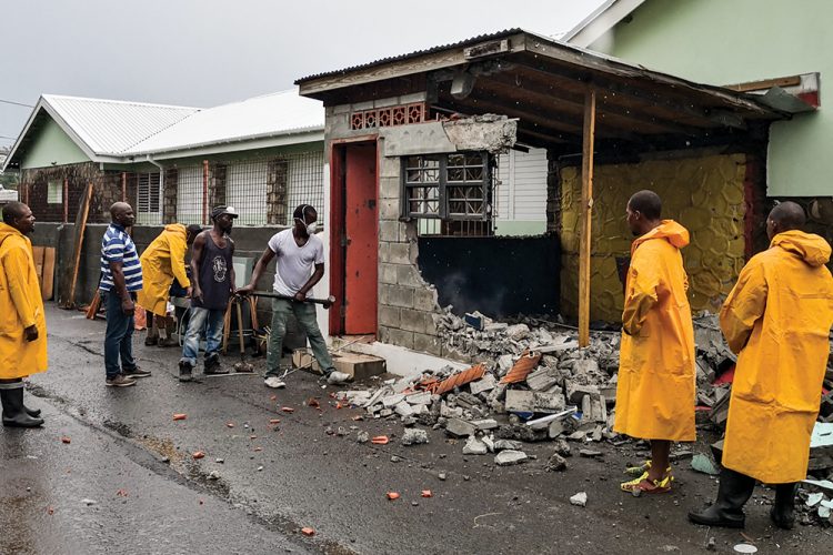 Shop at Stoney Ground  demolished