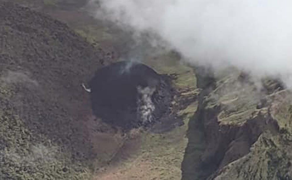 Effusive eruptions taking place at La Soufriere, residents put on high alert