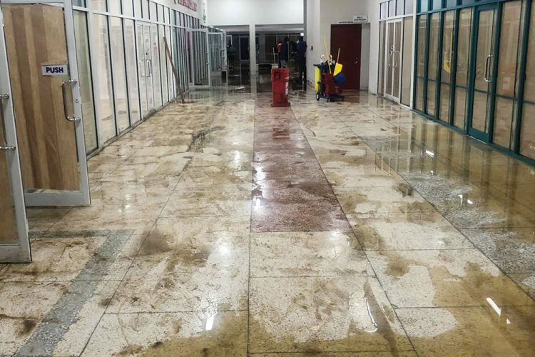 Joshua Centre flooded