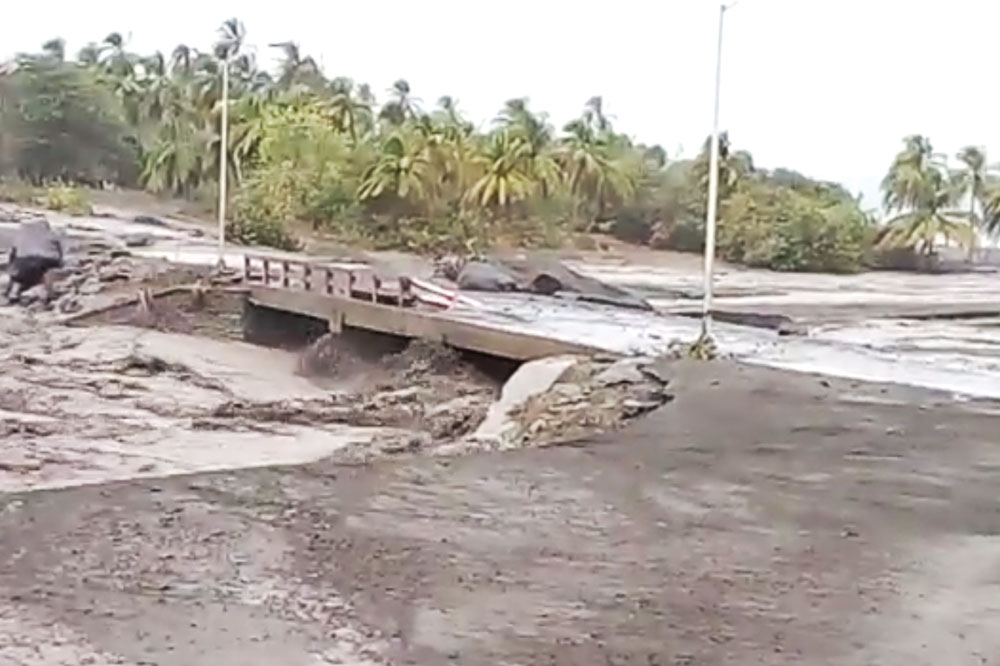 Heavy, persistent showers wreak havoc throughout SVG