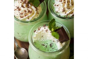 Mint Chip  Cheesecake Mousse